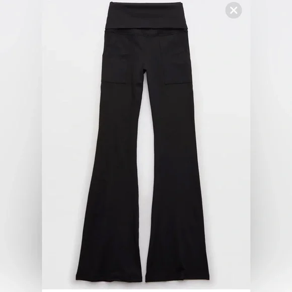 OFFLINE By Aerie OG High Waisted Flare Legging Medium LAST ONE FIRM PRICE - Picture 2 of 3